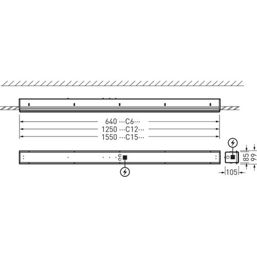 8180140 Trilux 4401 G2 C6 DW IP 10 840 ET Produktbild Additional View 2 L