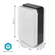 DEHU30WTW Nedis SmartLife Luftentfeuchter ,Wi- Fi ,30 l/Tag ,Entf Produktbild Additional View 4 S