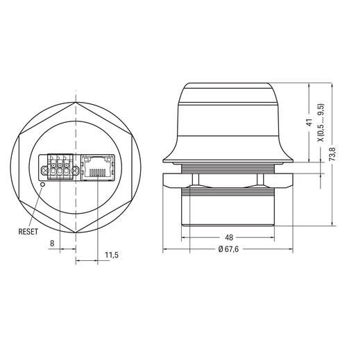758-919 Wago Wireless- Access- Point Produktbild Additional View 1 L