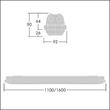 96636065 Thorn AQF S LED4300-840 PC MB HFLS Produktbild Additional View 1 S