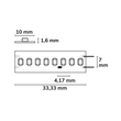 114916 Isoled LED HEQ927 Flexband High Bright, 24V, 22W, IP20, warmweiß, 240 L Produktbild Additional View 1 S