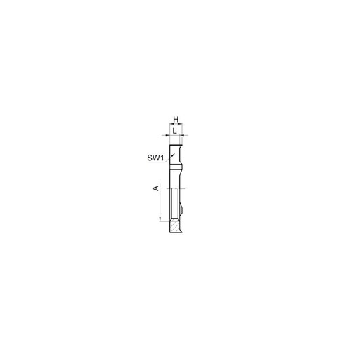 50.263 YPOT Jacob M Sechskantmutter bleifrei mit Schneidkanten M63x1,5 Produktbild Additional View 1 L