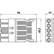 6108072 Obo BT- S GST18i5p SW Buchsenteil 5- polig Schraubanschluss s Produktbild Additional View 1 S