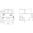 3UF71041BA000 Siemens Stromerfassungsmodul Einstellstrom 63.. Produktbild Additional View 2 S