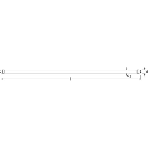 4058075137561 Osram ST8V- 1.5M 19W/865 220- 240VUN FLH1 Produktbild Additional View 1 L