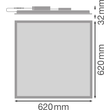 4099854014529 Ledvance PL CMFT 625 P 33W 830 U19 PS Produktbild Additional View 1 S