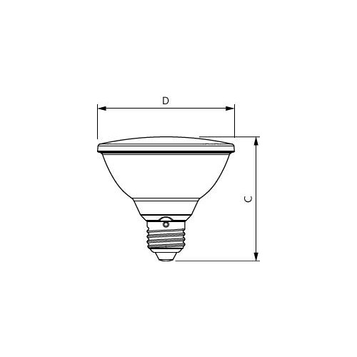 44320400 Philips Lampen MAS LEDspot VLE D 9.5- 75W 927 PAR30S 25D Produktbild Additional View 2 L