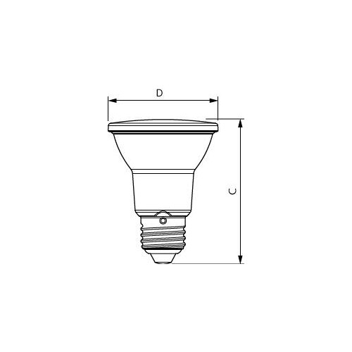 44310500 Philips Lampen MAS LEDspot VLE D 6- 50W 927 PAR20 40D Produktbild Additional View 2 L