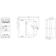 3RV2041-4YA15 Siemens Leistungsschalter, S3, Motorschutz, CLASS 10, A-ausl. 75-9 Produktbild Additional View 3 S
