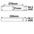 115475 Isoled LED Trafo 24V/DC, 0- 100W, slim, SELV Produktbild Additional View 1 S