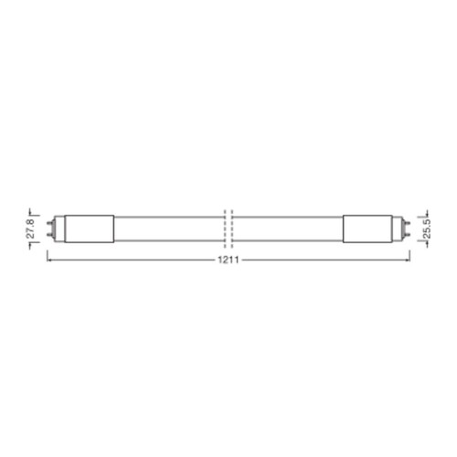 4099854026355 Ledvance LEDTUBE T8 UN V 1200 18W 840 Produktbild Additional View 2 L