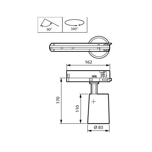 98271300 PhilipsLeuchten ST210T 27S/840 PSU WB BK Produktbild Additional View 2 L