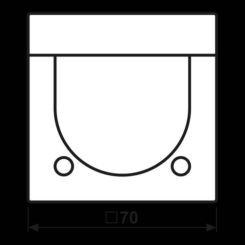 LS3281-1SWM Jung KNX Automatikschalter Universal 2,20 m graphitschwarz matt Produktbild Additional View 1 L