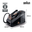 0128805002-SET Braun IS7286BK CareStyle Dampfbügelstation inkl. IB3001BK gratis Produktbild Additional View 2 S