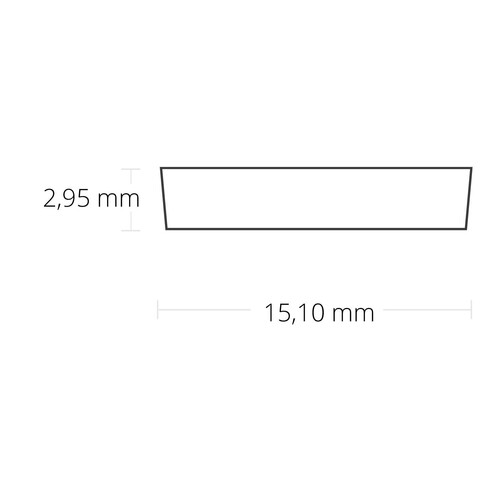 115824 Isoled Abdeckung COVER57 opal für GROUND- IN12, begehbar L: 2000mm Produktbild Additional View 1 L