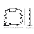 857-314 Wago Relaismodul, Eingangsnennspannung DC 24 V, 1 Wechsle Produktbild Additional View 2 S