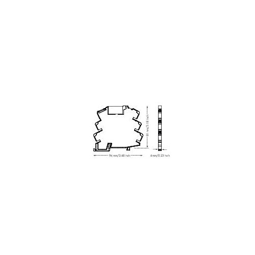 857-314 Wago Relaismodul, Eingangsnennspannung DC 24 V, 1 Wechsle Produktbild Additional View 2 L