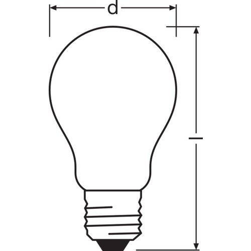 4099854065316 Ledvance LED CLA100DIM 13.8W 927 FILFR E27 S Produktbild Additional View 3 L