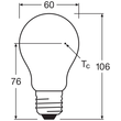 4099854054433 Ledvance LEDCLA60DIM 7W 827 FILFR E27 P Produktbild Additional View 2 S