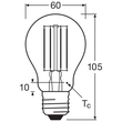 4099854060915 Ledvance LEDCLA75DIM 7.5W 827 FILCL E27 P Produktbild Additional View 2 S