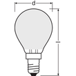 4099854069154 Ledvance LED CLP40 4W 827 FILFR E14 P Produktbild Additional View 2 S