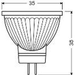 4099854070396 Ledvance LED MR112036 2.5W 840 GU4 P Produktbild Additional View 2 S