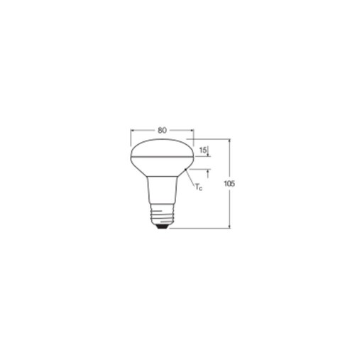 4099854050091 Ledvance LED R806036 4.8W 827 E27 P Produktbild Additional View 2 L