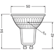 4099854044908 Ledvance LED PAR165036 DIM 4.5W 927GU10 X5 P Produktbild Additional View 3 S