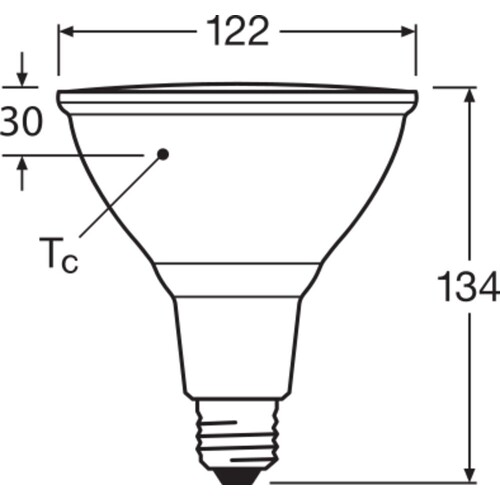 4099854071270 Ledvance LED PAR3812030 DIM 15.2W 927 E27 P Produktbild Additional View 2 L