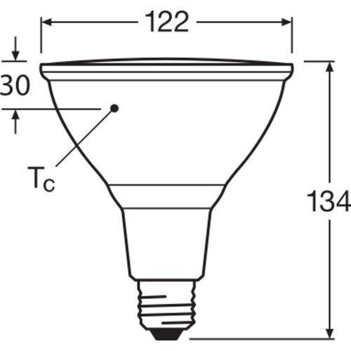 4099854071270 Ledvance LED PAR3812030 DIM 15.2W 927 E27 P Produktbild Additional View 2 L