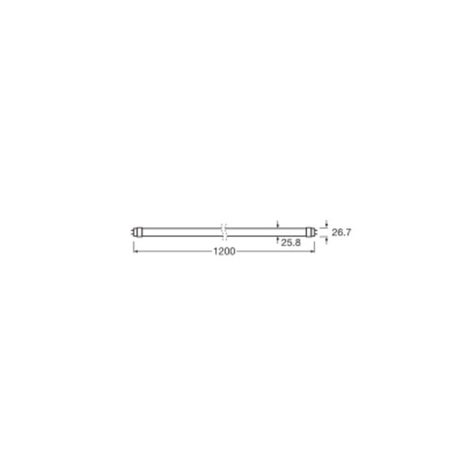 4099854037191 Ledvance LEDTUBE T8 EM UO S 1200 14W 865 Produktbild Additional View 3 L