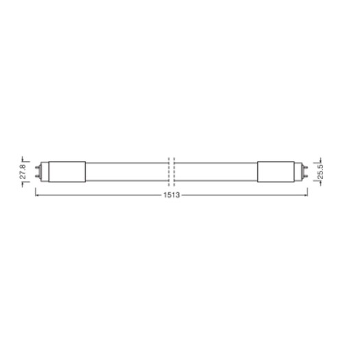 4099854026010 Ledvance LEDTUBE T8 HF P 1500 20W 865 Produktbild Additional View 2 L