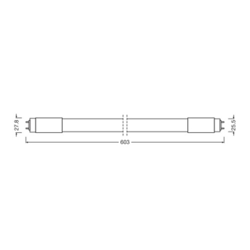 4099854026058 Ledvance LEDTUBE T8 HF P 600 7,5W 830 Produktbild Additional View 2 L