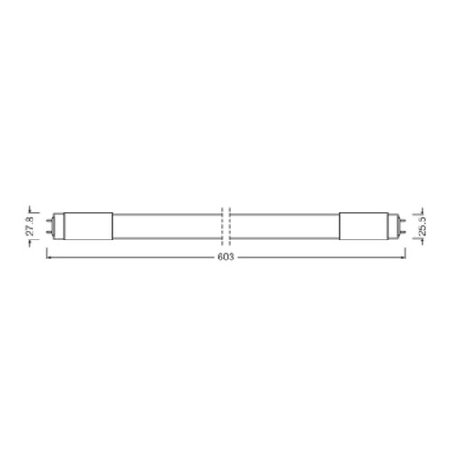 4099854026072 Ledvance LEDTUBE T8 HF P 600 7,5W 840 Produktbild Additional View 2 L