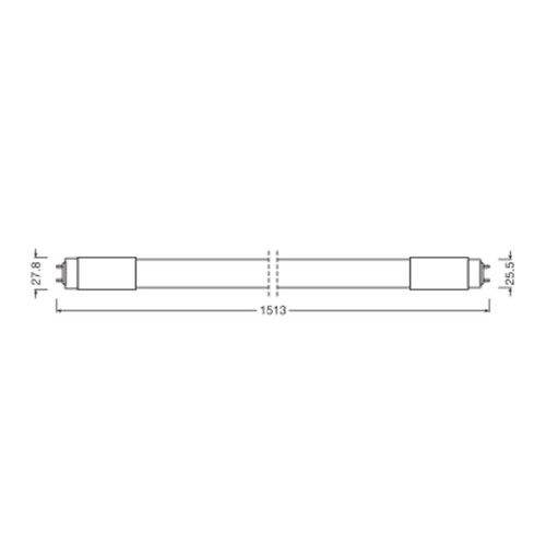 4099854026577 Ledvance LEDTUBE T8 UN UO P 1500 23W 840 Produktbild Additional View 2 L