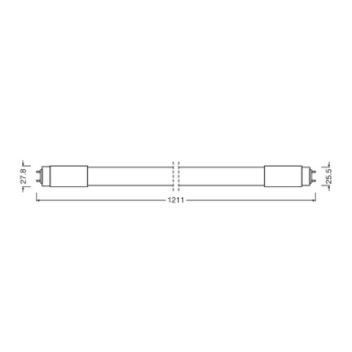 4099854026317 Ledvance LEDTUBE T8 UN V 1200 18W 830 Produktbild Additional View 2 L