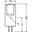 4099854048616 Ledvance LED PIN28 2.6W 827 CL G4 P Produktbild Additional View 2 S