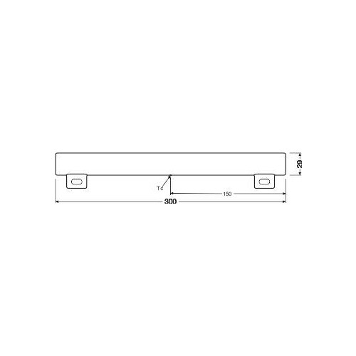 4058075762374 Ledvance LEDIBASE30CM 3,5W/827 230V S14S FS1 Produktbild Additional View 2 L