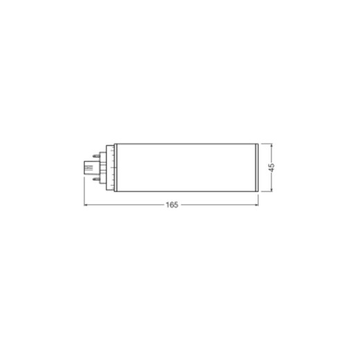 4058075822375 Ledvance DULUX LED T/E42 HF V 20W 830 GX24Q-4 Produktbild Additional View 2 L