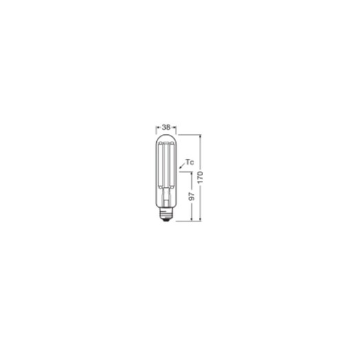 4099854071997 Ledvance NAV 50 LED FIL V 4000LM 21W 740 E27 Produktbild Additional View 2 L