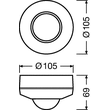 4052899630475 Osram DALI-2 SENSOR PD HB CM FS1 Produktbild Additional View 1 S