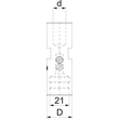 5408019 Obo isCon IN con 2 Anschlusselement für isCon Basic + Pro, Produktbild Additional View 2 S