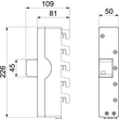 5096961 Obo MCF30- NAR- TT LightningController Rail dreipolig mit Produktbild Additional View 2 S