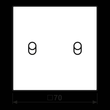 ME12-5CR25 Jung Abdeckung 1fach mit 2 Kipphebeln Produktbild Additional View 1 S