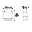 115969 Isoled Sys-Pro + Zigbee 3.0 Push/Funk Dimmer,230V AC, 360 VA Produktbild Additional View 1 S