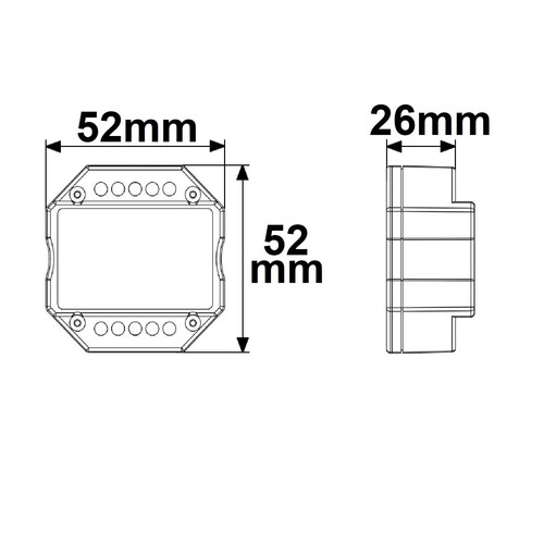 115969 Isoled Sys-Pro + Zigbee 3.0 Push/Funk Dimmer,230V AC, 360 VA Produktbild Additional View 1 L