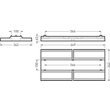7808451 Trilux Mirona Fit HR LED35000- 840 ETDD Produktbild Additional View 2 S