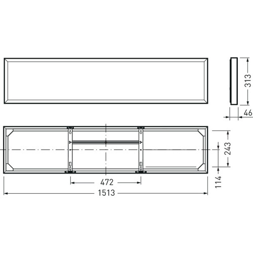 8157740 Trilux Siella G5 D3 PW19 44- 60/2ML-840 ET Produktbild Additional View 2 L