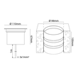 630070 SG Leuchten NEMO II MINI 170lm 3000K Ra  80 Phasenabschnitt Produktbild Additional View 1 S