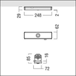 22171649 Zumtobel MSENS MC TEC-GP WH IP54 Produktbild Additional View 1 S